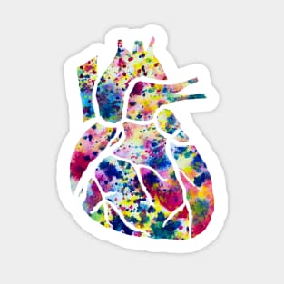 Funfetti Heart (Black) Sticker